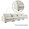 Corduroy Sofa Armrests For 2 Seater Sofa, 3 Seater Sofa And 4 Seater Sofa, Beige Corduroy Beige Corduroy 1 Seat