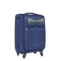 24 Inch Suitcase Navy Blue Blue Oxford Fabric