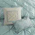 7 Piece Tufted Comforter Set Seafoam Cal King California King Seafoam Polyester