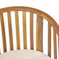 Alondra Dining Chair, Teak Teak Acacia Wood