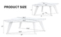 Modern Minimalist White Table Top. Cloud Shape Gives You A Experience, Computer Desk. The Game Table. Suitable For Dining And Living Rooms. White Mdf