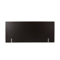 Bar Cabinet Dark Grey Wood