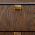 Milan 4 Piece King Bedroom Set Dark Brown King Dark Brown 4 Piece Set Wood