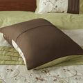Embroidered 7 Piece Comforter Set Green Cal King California King Green Polyester