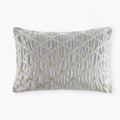 Oblong Decor Pillow Silver 22X15