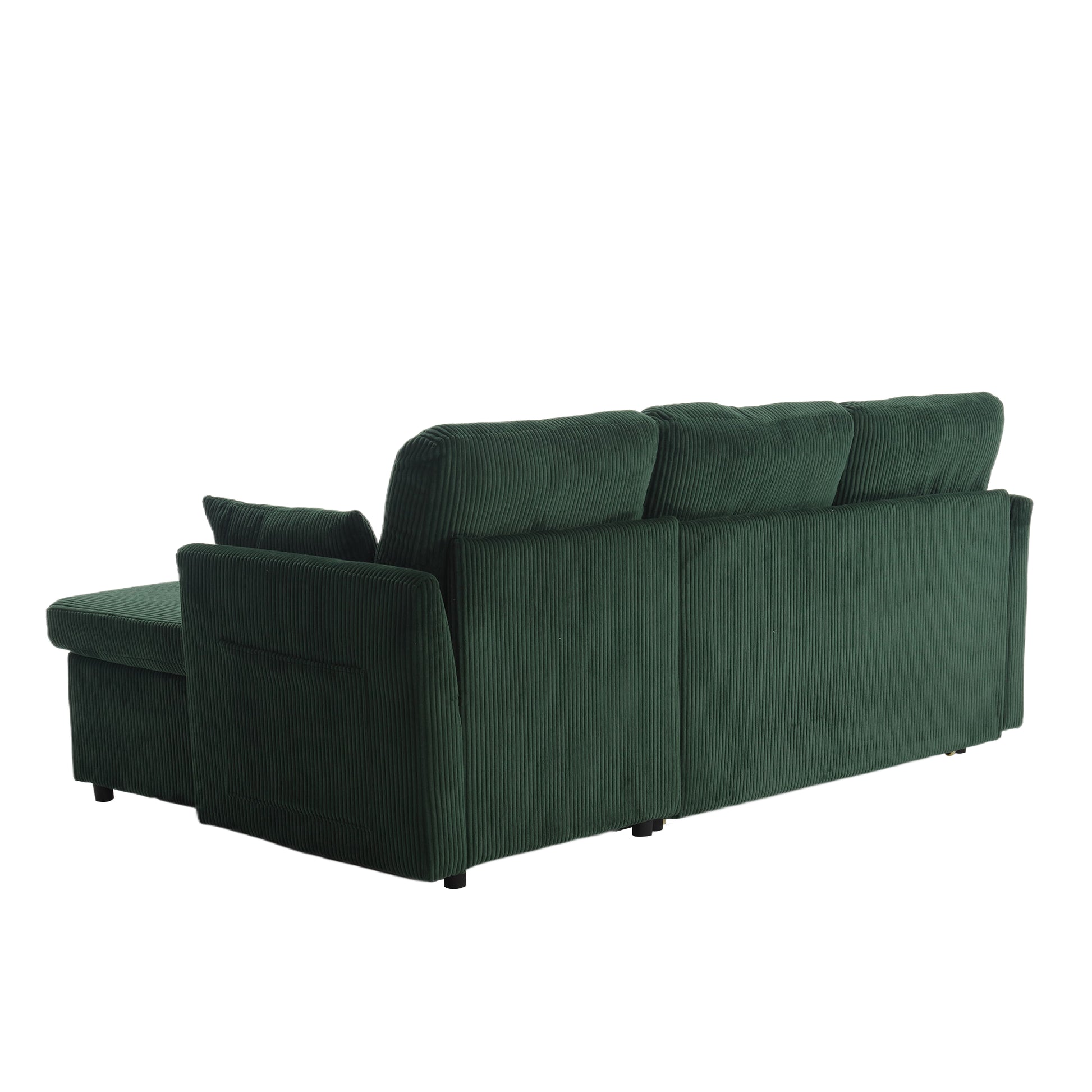 United Modular Sectional Sofa L Shaped Modular Couch With Reversible Chaise Modular Sofa Sectional Couch With Storage Seats Emerald Velvet 4 Seat