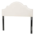 Queen&Full Sized Headboard Ivory Fabric