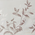 Burnout Printed Curtain Panel White Multi Polyester