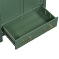 30 Inch Green Bathroom Vanity With Single Sink, Combination Under Counter Sink, Bathroom Storage Cabinet With 2 Doors And A Drawer, Soft Closure, Multifunctional Storage, Solid Wood Frame Green Bathroom Solid Wood Mdf