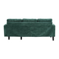 United Sectional Sofa Reversible Sectional Sleeper Sectional Sofa With Storage Chaise Green Chenille