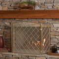 Fire Screens Gold Iron