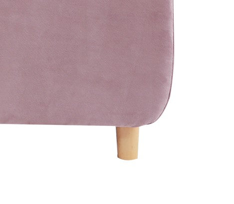 Bodhi Upholstered Toddler Bed In Lavender Mist Purple Polyester