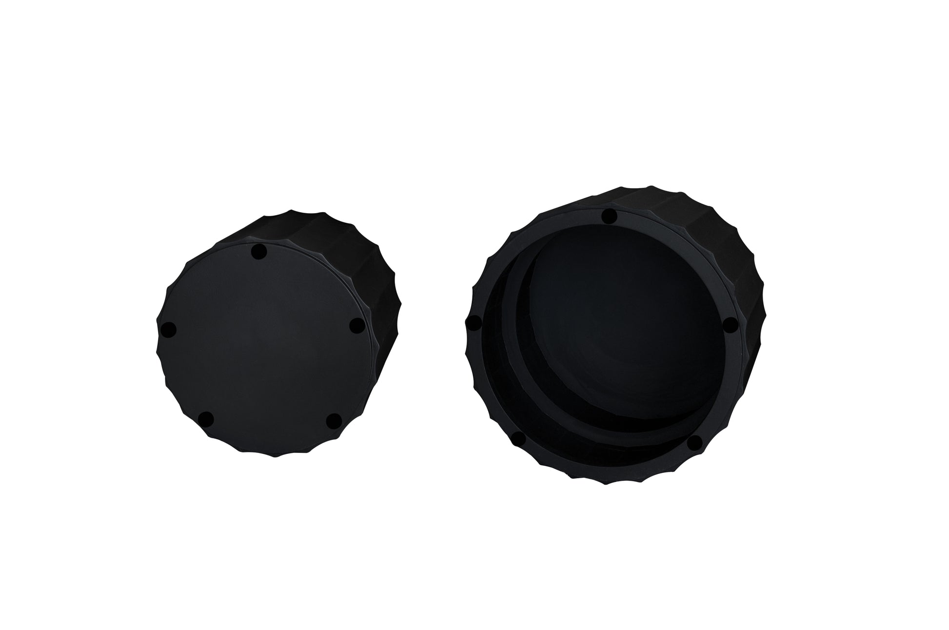 Coffee Table Set Of 2, Round Coffee Table ,Nesting Coffet Table,End Table,Circle Sidetable For Living Room ,Bedroom,Office Balcony Black Primary Living Space Artsy,Modern Coffee & End Tables Lacquered Mdf