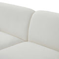 83.9''Upholstered Sofa For Living Room, Bedroom, And Apartments Beige Polyester 2 Seat