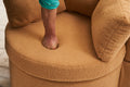 029 Teddy Fabric Swivel And Storage Chair With Back Cushion For Living Room,Khaki Khaki Primary Living Space Modern Foam Teddy