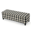 Ottoman Black Fabric