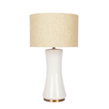 Cascade Glass Lamp Golden Base Off White Glass Table Lamp Beige,Gold,White Table&Floor Lamps Brass,Glass