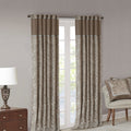 Jacquard Curtain Panel Pair 2 Pcs Window Panels Multicolor Polyester