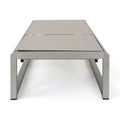 Modesta Chaise Lounge Set Of 2 Grey Mesh