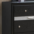 Madrid G02350 D Dresser Black Wood