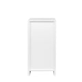 White Color Modular Wine Bar Cabinet Buffet Cabinet With Hutch For Dining Room White Particle Board Mdf