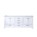 White Double Bath Vanity 80 In. W X 22 In. D White Plywood Wood