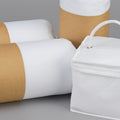 Essentials Bedding Bundle King Split: Pillows, Sheet Set, Mattress Protectors Split King White Cotton