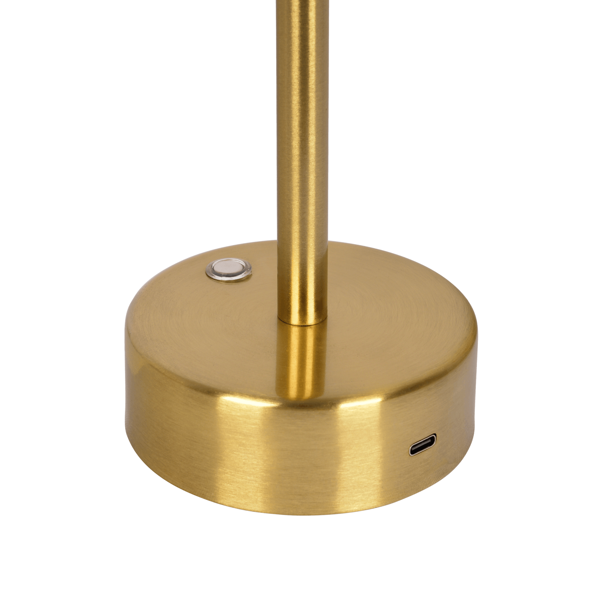 Elegance Rechargeable Led Table Lamp Plated Brass Led Touch Switch Antique Brass,Gold Table&Floor Lamps Brass