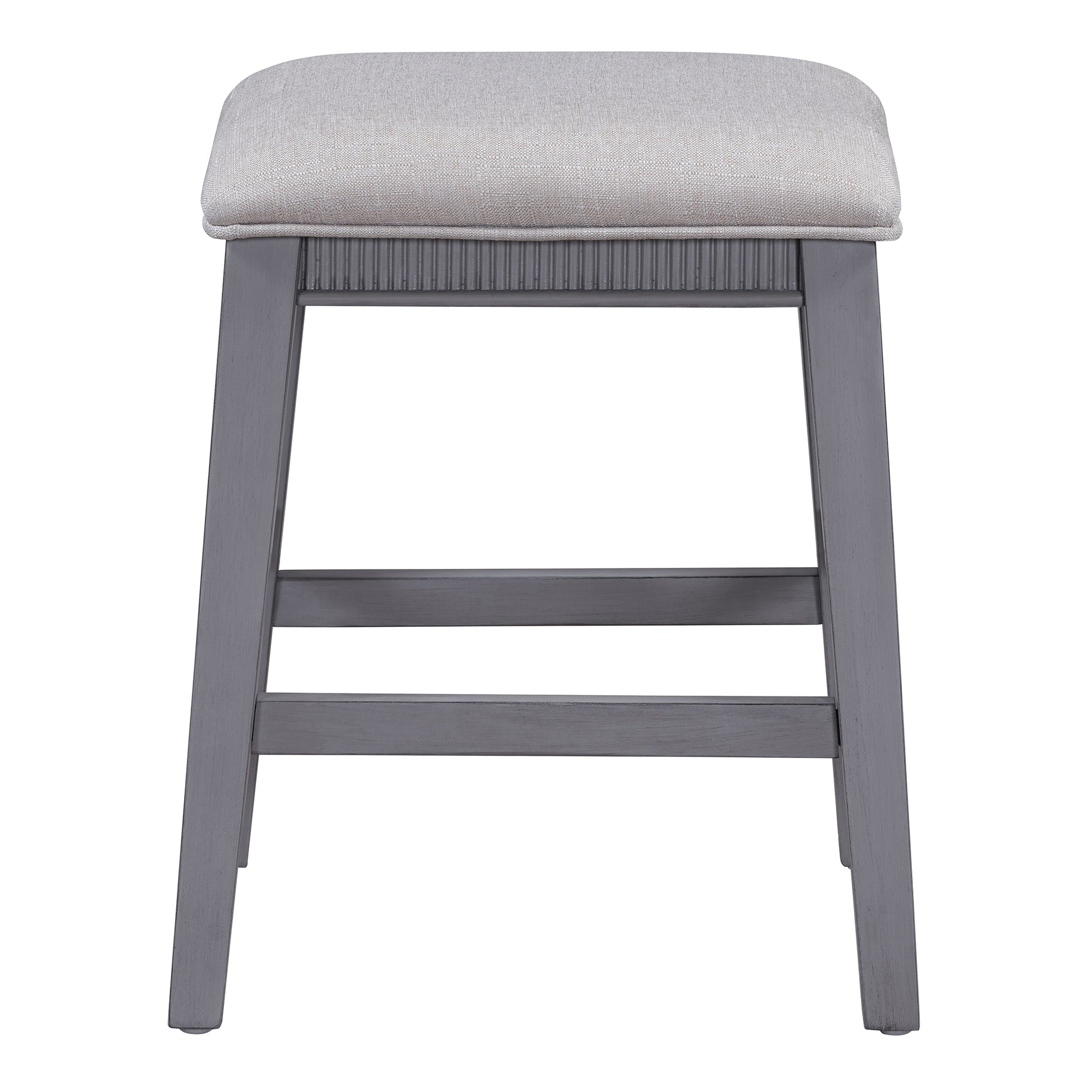 4 Piece Dining Table Set For 3, Retro Kitchen Table And Chairs Set With 3 Storage Drawers, Ideal For Small Spaces Gray Gray Mdf,Rubber Wood