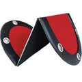 Folding Poker Table Top For 10 Players Tri Fold Texas Holdem Blackjack Casino Game Tabletop Red Red Primary Living Space Modern Mdf