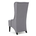 Dining Chair Light Grey Fabric