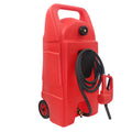 15 Gallon 57 L Gas Caddy With Wheels, Fuel Transfer Tank Gasoline Diesel Can,Fuel Storage Tank For Automobiles Atv Car Mowers Tractors Boat Motorcycle Red Red Hdpe