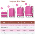 Hardshell Luggage Sets 4 Pieces 20