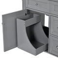 30'' Bathroom Vanity Without Top Sink, Modern Bathroom Storage Cabinet With 2 Drawers And A Tip Out Drawer Not Include Basin Grey Bathroom Modern Solid Wood Mdf