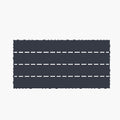 2Ft Patio Deck Tiles, Diy Module Interlocking Decking Tiles Floor Tile,Easy And Quick Installation Court Tiles For Porch Poolside Balcony Backyard 24Pcs Dark Gray Grey Polypropylene
