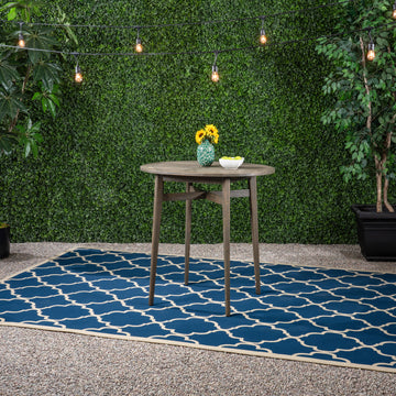 Stamford Bar Table Grey Acacia Wood