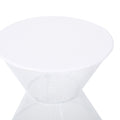 Nevada Side Table Matte White Iron