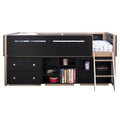 Black And Rose Gold 4 Shelf Bookshelf 4 Black Gold Standard Horizontal Primary Living Space Closed Back Wood Mdf Lvl