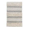 Woven Texture Stripe Bath Rug 22 X 58