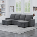 Sectional Sofa With Storage, 96