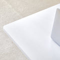 A Modern And Practical White Coffee Table. The Coffee Table Is Made Of Medium Density Fiberboard Material, Suitable For Living Room, Bedroom, And Study. Ct 2O White Mdf