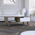 Oslo Coffee Table 2.0, One Drawer, Four Legs Multicolor Folding Primary Living Space Modern Freestanding Rectangular Coffee & End Tables Rectangular Particle Board Engineered Wood