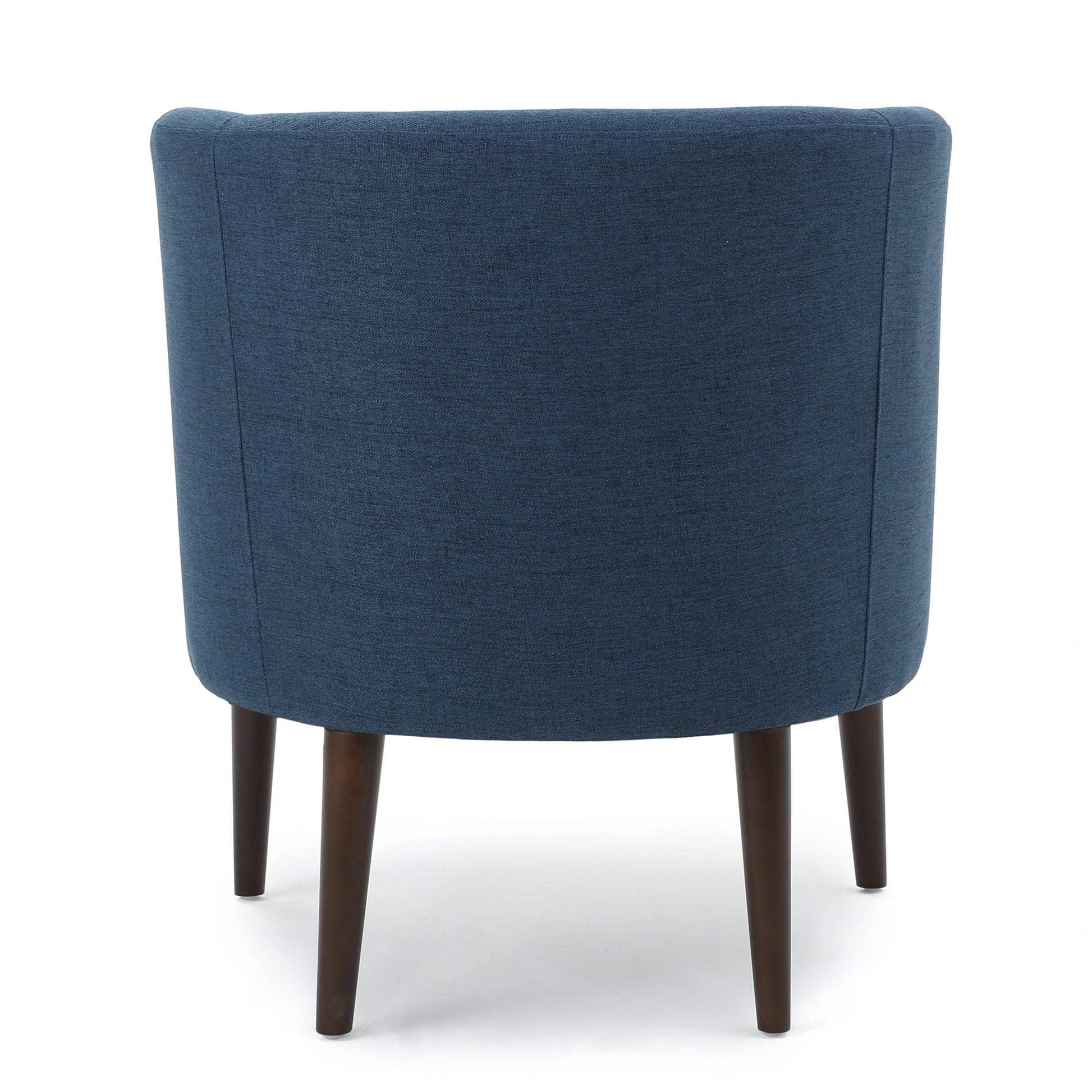 Club Chair Navy Blue Fabric