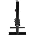 6 Ton Hydraulic Shop Floor Press, With Pressure Gauge Steel H Frame Shop Press With Steel Plates Adjustable Working Table, Black Black Steel