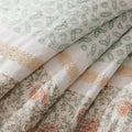 9 Piece Cotton Percale Comforter Set Coral Queen Queen Coral Polyester