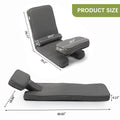 Convertible Sofa Bed With Detachable Cove Gray Gray Cotton