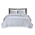 2 Piece Quilt Set White Twin Twin Xl Twin White Cotton