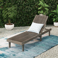 Nadine Chaise Lounge Grey Acacia Wood