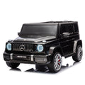 24V 2 Seater Kids Ride On Car Licensed Mercedes Benz G63 Powerful 4Wd For Kids Ages 3 8, With 7Ah Big Battery, Remote Control, Soft Braking, 4 Wheel Suspension, Led Headlight & Music,Black Black Polyethylene