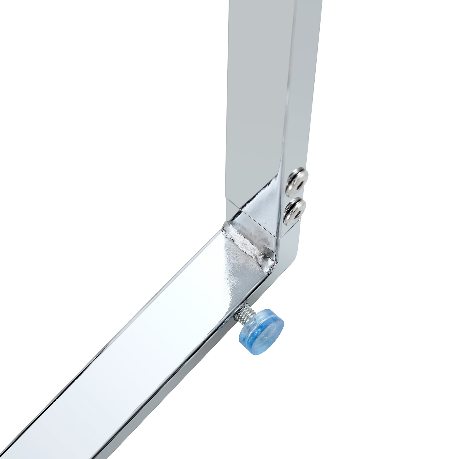 Luxury Simple Arch Chair Set Of 6 Light Gray Pu Material High Resilience Dining Chair With Arched Metal Silver Leg. Light Gray,Silver Metal,Pu